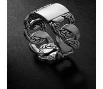 Curb Link Silver Ring