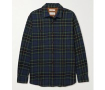 Filip Checked Cotton-Flannel Shirt