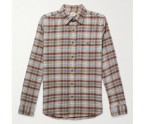 The Movement™ kariertes Hemd aus gebürstetem Flanell