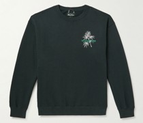 Cascade Sweatshirt aus Jersey aus einer Baumwoll-Hanfmischung mit Logoprint