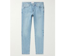 L'Homme Skinny Jeans aus Stretch-Denim