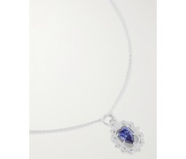 Sterling Silver Cubic Zirconia Pendant Necklace