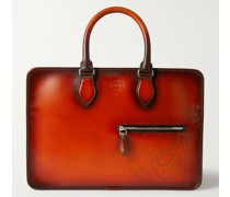 Scritto Venezia Leather Briefcase