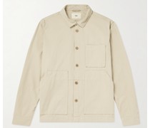 Assembly Hemdjacke aus Baumwoll-Twill