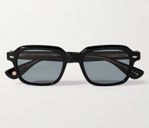 Freddy P Sonnenbrille mit eckigem Rahmen aus Azetat