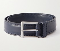 Gürtel aus Leder, 3 cm