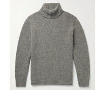 Rollkragenpullover aus einer Wollmischung