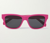 Sonnenbrille mit D-Rahmen aus Azetat
