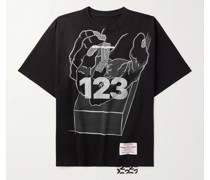 Passion T-Shirt aus Baumwoll-Jersey mit Logoprint und Applikation