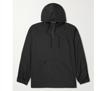 Kapuzenjacke aus Shell aus einer vorgewaschenen Baumwollmischung