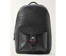 M_Gram 4810 Logo-Debossed Leather Backpack