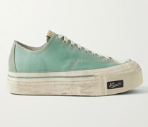 Skagway Sneakers aus Canvas in Distressed-Optik