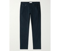 Austin Hose aus Baumwollcord mit geradem Bein