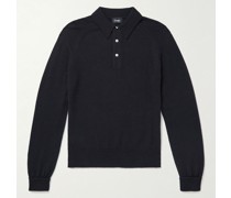Pullover aus Merinowolle mit Polokragen