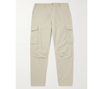 Sentinel Tapered Garment-Dyed Cotton-Ripstop Cargo Trousers