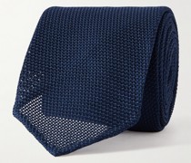 Krawatte aus Seidengrenadine, 8 cm
