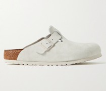 Boston Clogs aus Veloursleder