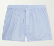 Mercerised Cotton Boxer Shorts