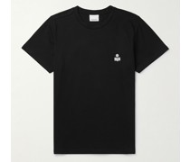 T-Shirt aus Baumwoll-Jersey mit Logoprint