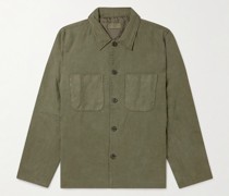 Harrison Hemdjacke aus einer Mischung aus Lyocell, Leinen und Baumwolle in Stückfärbung