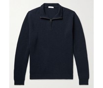 Ribbed Wool and Cashmere-Blend Sweater