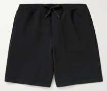 City Sweat 7&quot; gerade geschnittene Shorts aus Jersey aus einer Baumwollmischung mit Kordelzugbund