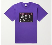 No Evil T-Shirt aus Baumwoll-Jersey mit Print