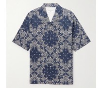 Erem Hemd aus Baumwolle mit Paisley-Print und Reverskragen