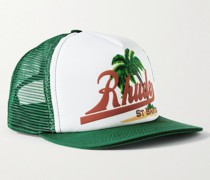 Palms St. Barts Baseballkappe aus Twill und Mesh mit Logostickerei