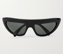 Sonnenbrille mit D-Rahmen aus Azetat