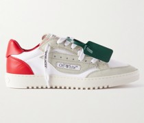 5.0 Off Court Sneakers aus Canvas, Leder und Veloursleder
