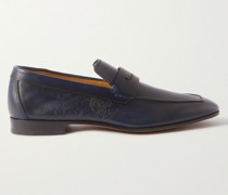 Lorenzo Scritto Venezia Leather Loafers