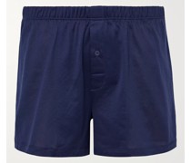 Sporty Boxershorts aus merzerisierter Baumwolle