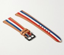 Liberty Uhrenarmband aus Leder mit Streifen
