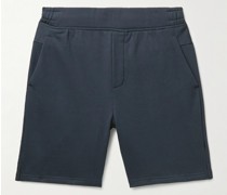 Straight-Leg Organic Cotton-Jersey Shorts