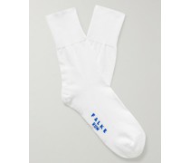 Run Socken aus einer Baumwollmischung