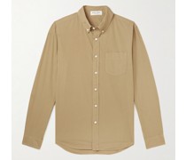 Mill Hemd aus Baumwollpopeline mit Button-Down-Kragen