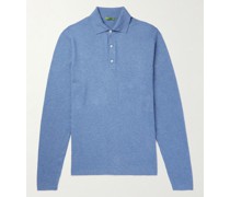 Rally Cotton and Cashmere-Blend Polo Shirt