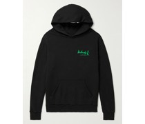 Hoodie aus Baumwoll-Jersey mit Print