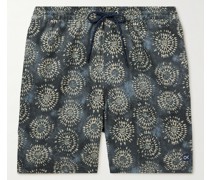 Nomadic Volley gerade geschnittene mittellange Badeshorts aus recyceltem Material