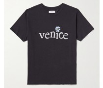 Venice T-Shirt aus Baumwoll-Jersey mit Print