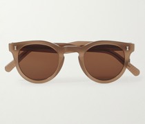 + Cubitts Herbrand Sonnenbrille mit rundem Rahmen aus Azetat