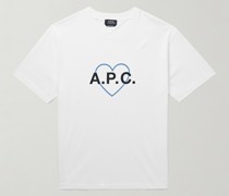 Amore Logo-Print Cotton-Jersey T-Shirt