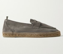 Nacho Espadrilles aus Veloursleder