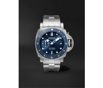 Submersible Blu Notte Automatic 42mm Stainless Steel Watch, Ref. No. PAM01068