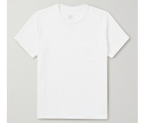 T-Shirt aus Jersey aus recycelter Baumwolle und Biobaumwolle