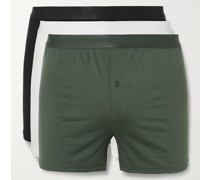 Set aus drei Boxershorts aus Stretch-Tencel™-Lyocell