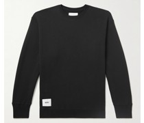 Sweatshirt aus Baumwoll-Jersey mit Logoapplikation