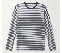 Gestreiftes T-Shirt aus Baumwoll-Jersey