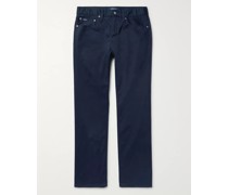 Stretch-Cotton Twill Trousers